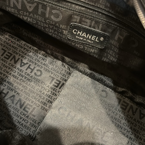 Chanel choco bar shoulder bag , black - Picture 5 of 15